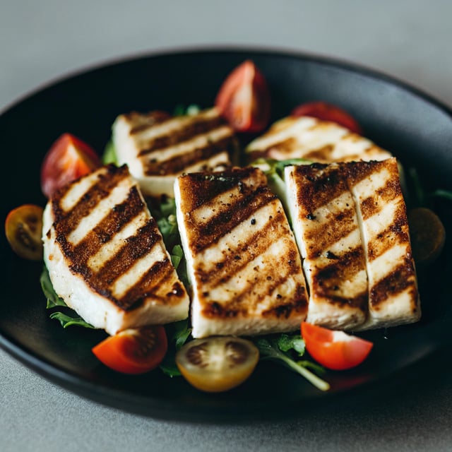 Grilled Halloumi Cheese