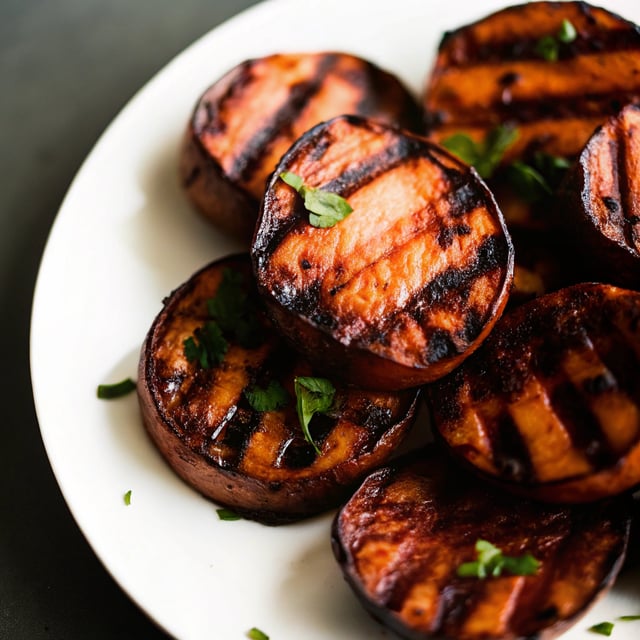 Grilled Sweet Potatoes
