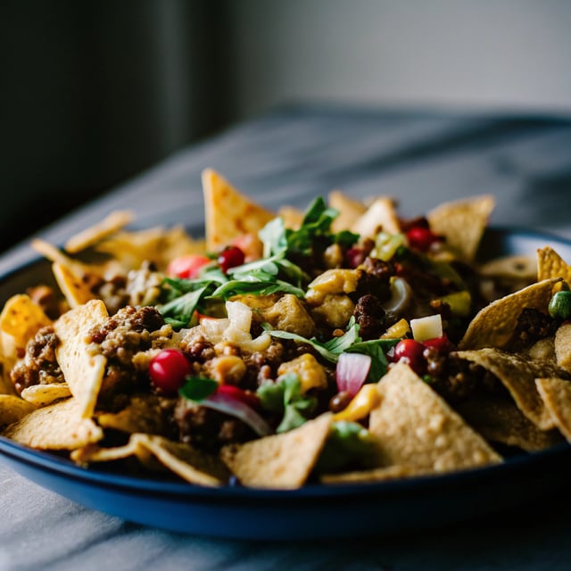Healthy Loaded Vegan Nachos