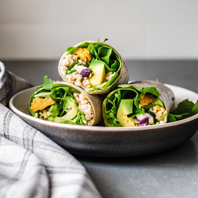 Healthy Lunch Wraps