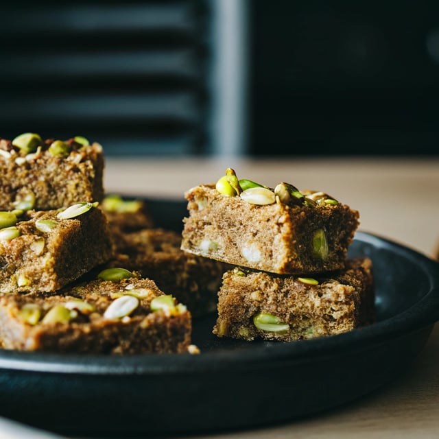 Jessica’s Pistachio Oat Squares