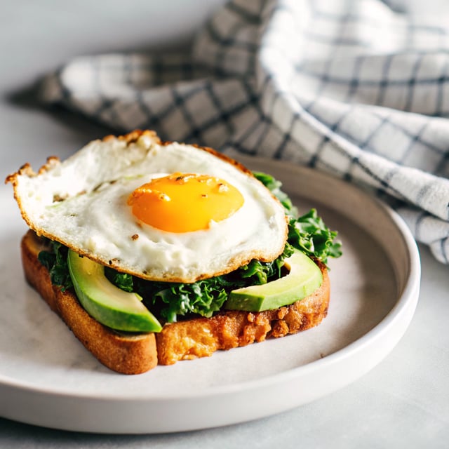 Kale, Egg & Avocado Toast