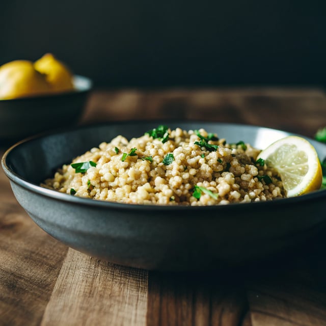 Lemon Couscous Recipe