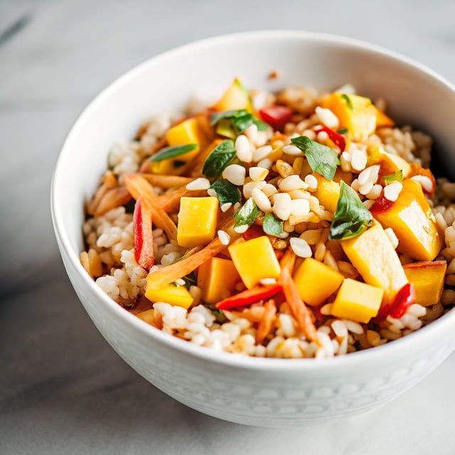 Mango Ginger Rice Bowl
