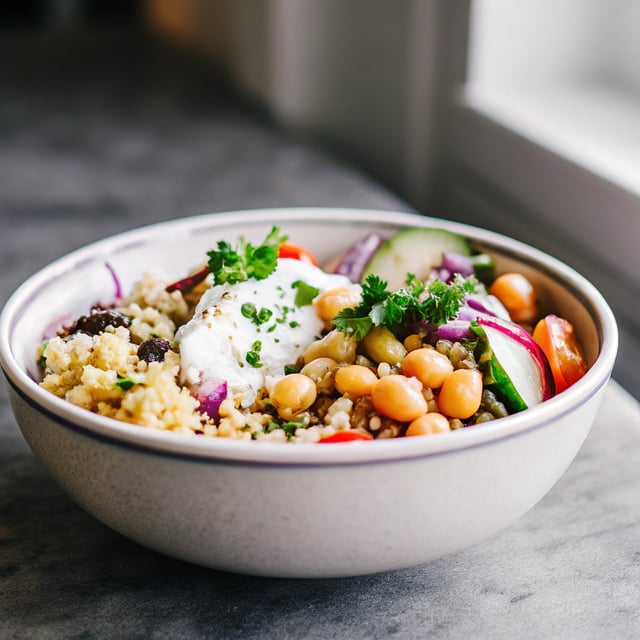 Mediterranean Quinoa Bowl