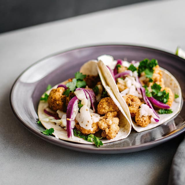 Molly’s Cauliflower Shawarma Tacos