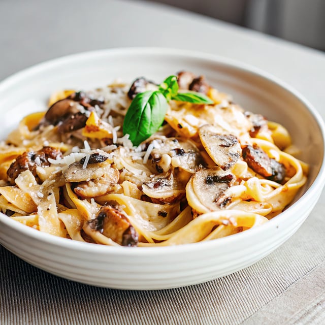 Mushroom Pasta