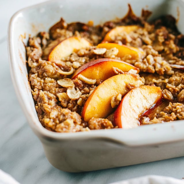 Peach Crisp