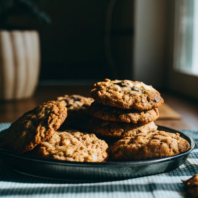Perfect Oatmeal Raisin Cookies