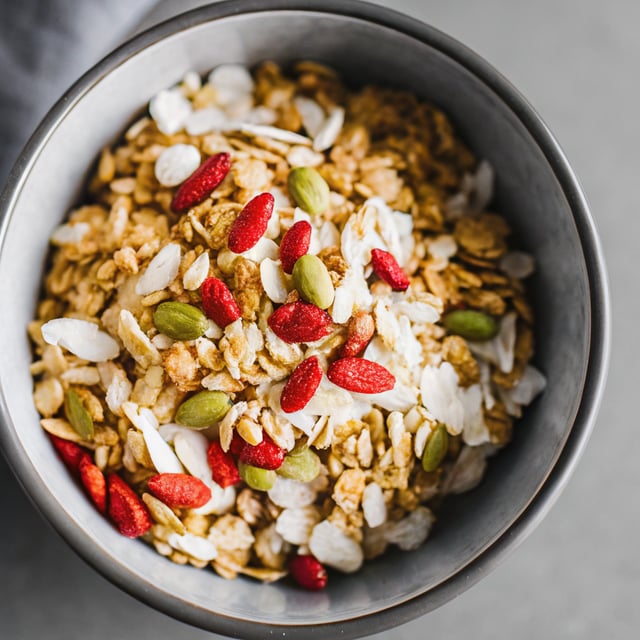 Pistachio Goji Berry Granola