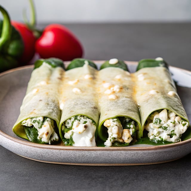 Poblano “Crema” Enchiladas