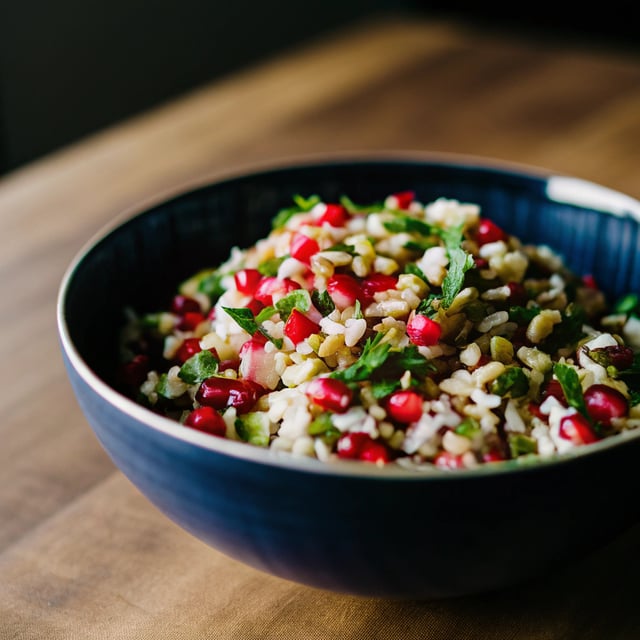 Pomegranate Rice Salad