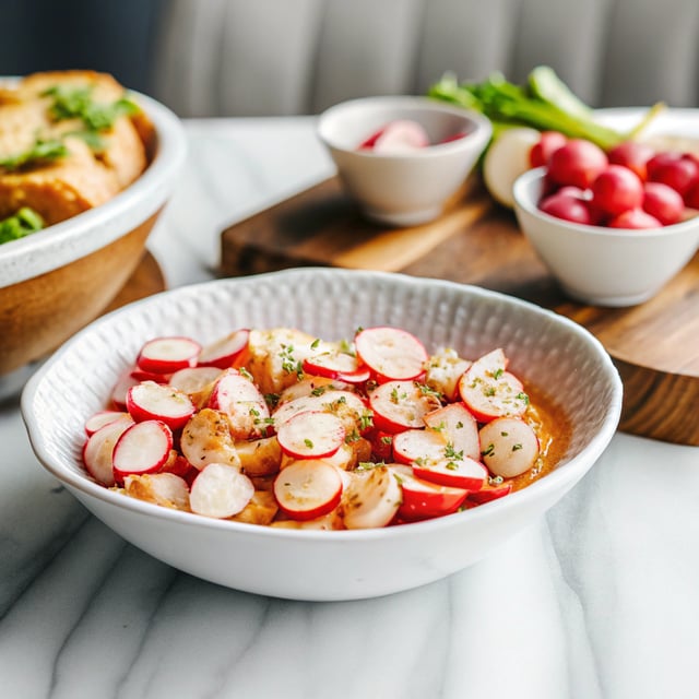 Quick Pickled Radishes