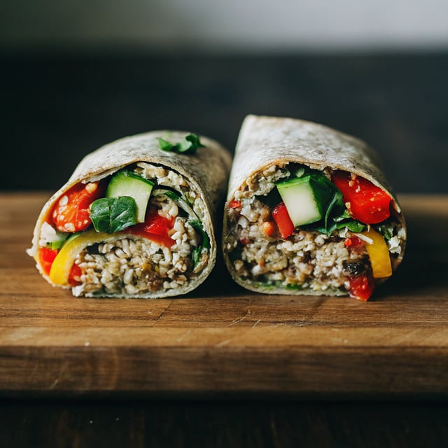 Quinoa Veggie Wrap