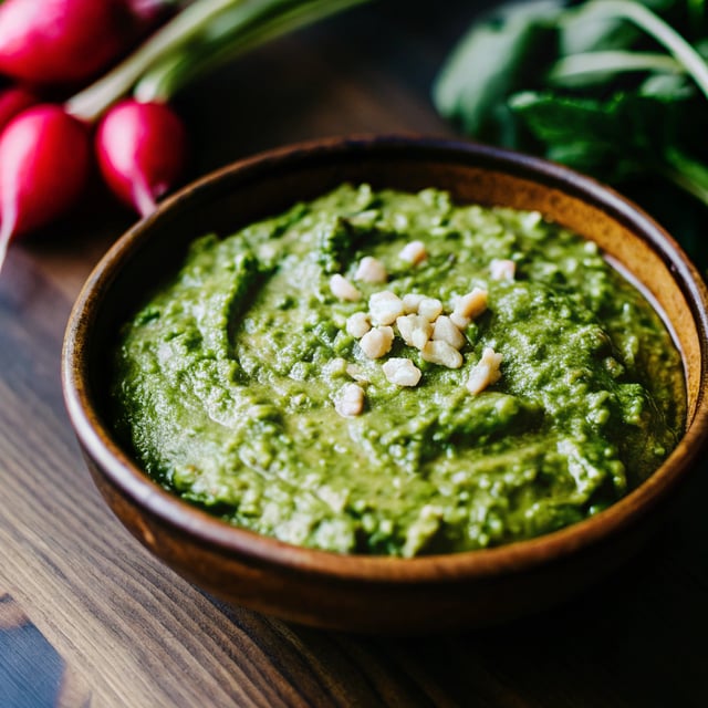 Radish Greens Pesto
