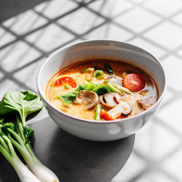 Red Curry Lemongrass Soup