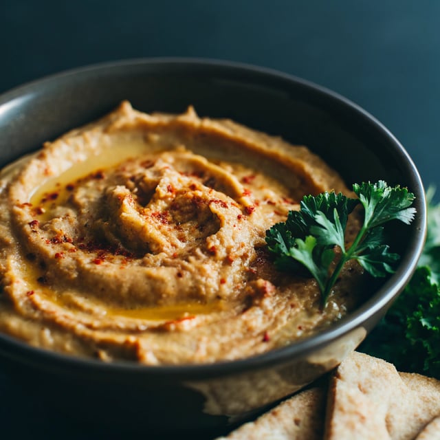Red Lentil Hummus