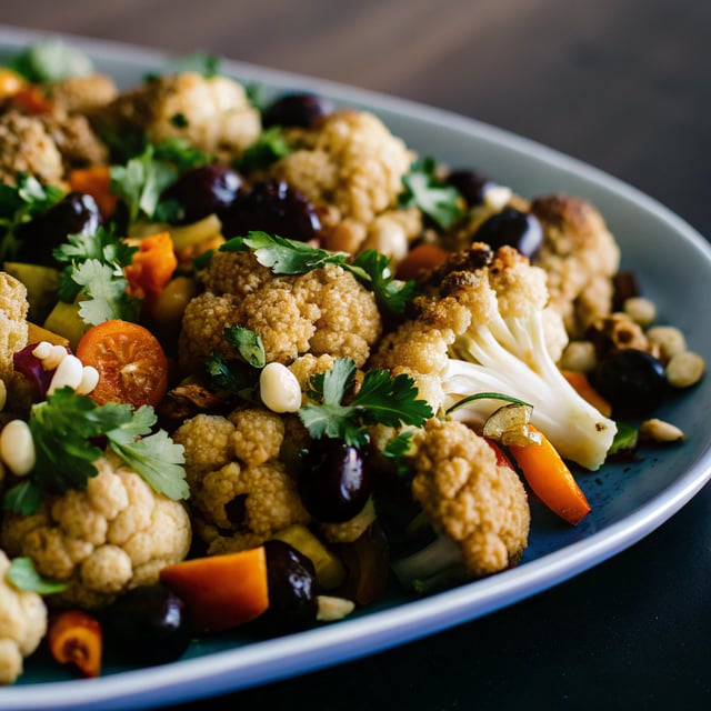 Roasted Cauliflower Salad