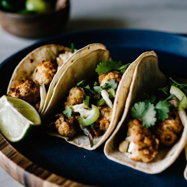 Roasted Cauliflower Tacos