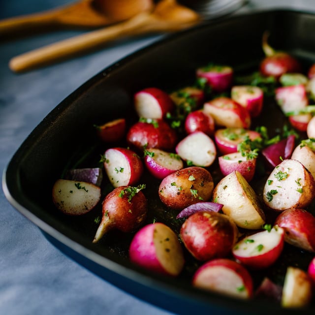 Roasted Radishes
