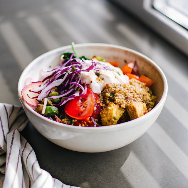 Roasted Veggie Grain Bowl