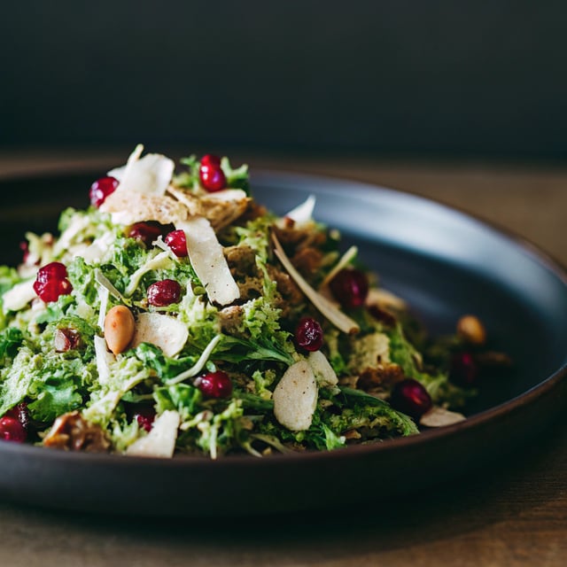 Shaved Brussels Sprout Salad