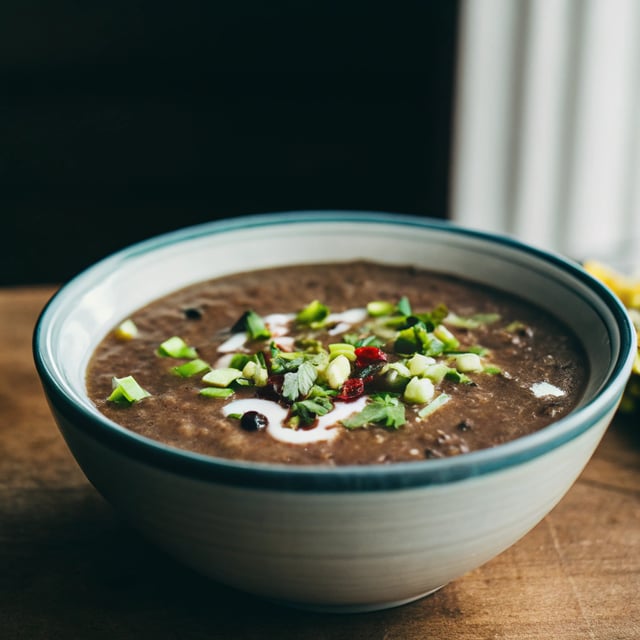 Spicy Black Bean Soup