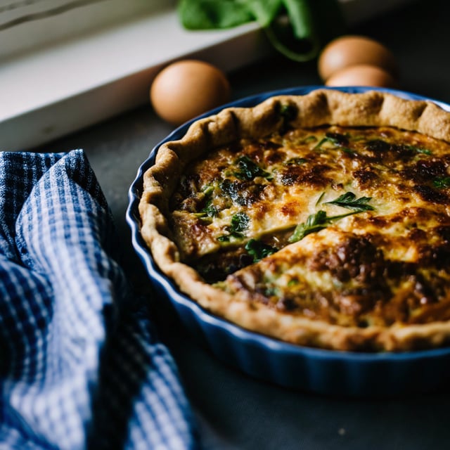 Spinach Quiche