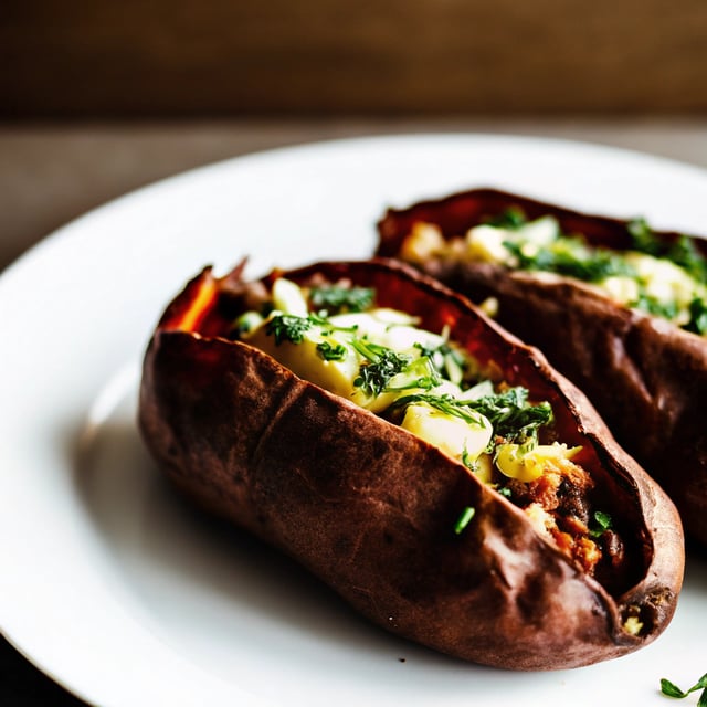 Stuffed Sweet Potatoes