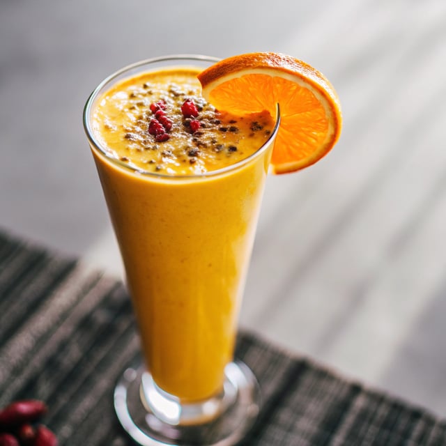 Superfood Sunshine Orange Smoothie