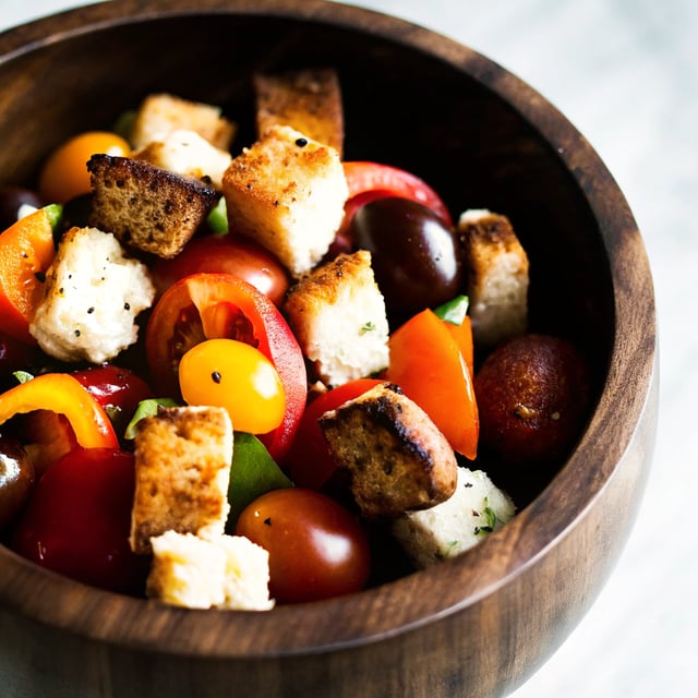 Sweet Pepper Panzanella