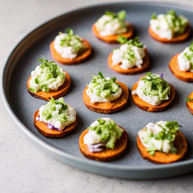 Sweet Potato Appetizer Bites