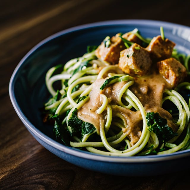 Tahini Zucchini Noodles