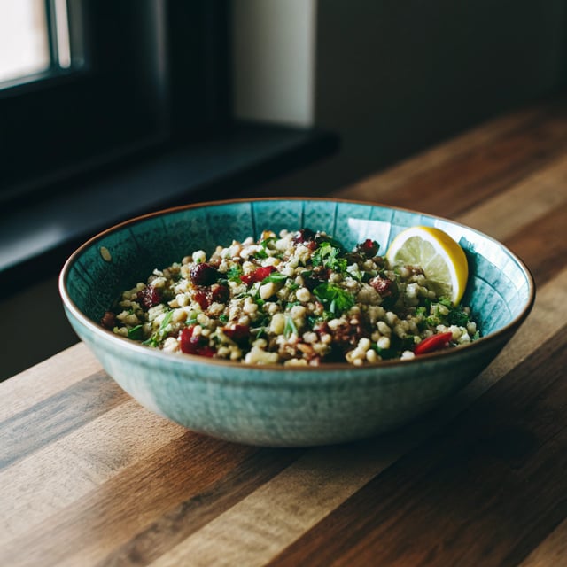 Tart Cherry Tabbouleh