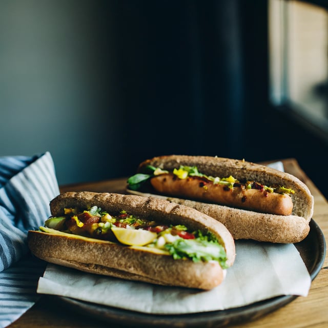 Vegan Hot Dogs