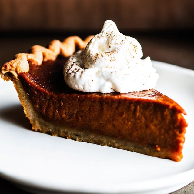 Vegan Pumpkin Pie