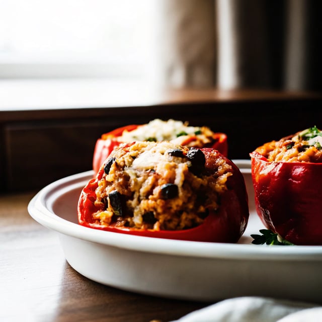 Vegetarian Stuffed Peppers