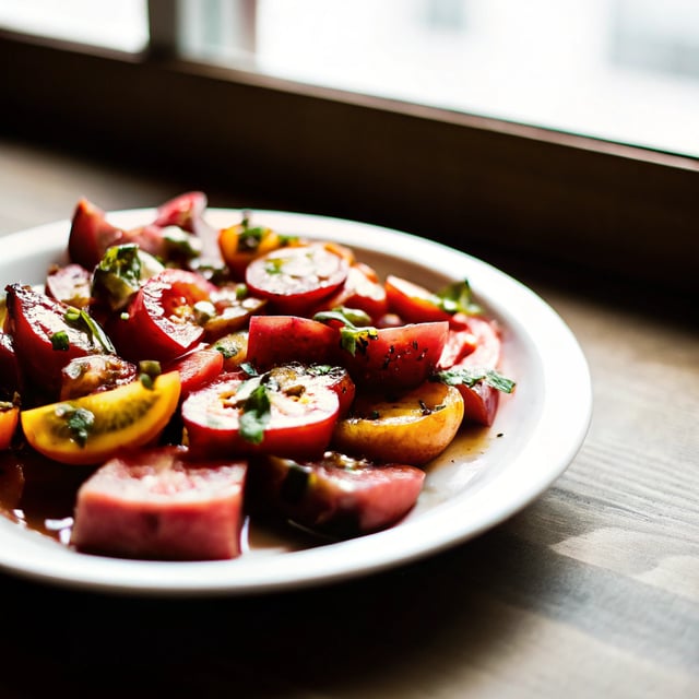 Watermelon Tomato Salad