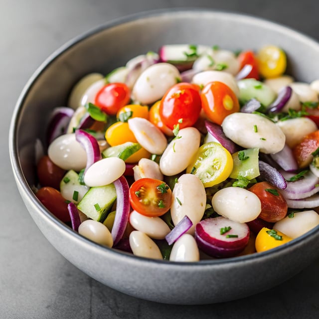 10-Minute Marinated Butter Bean Salad