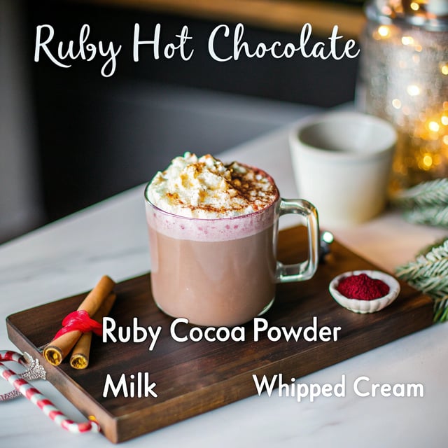 A Delightful Ruby Hot Chocolate Recipe