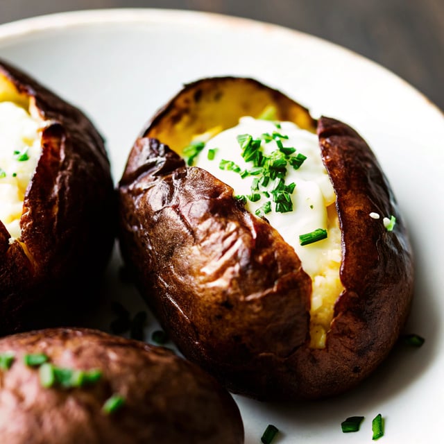 Air Fryer Baked Potatoes