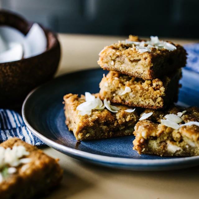 Almond Coconut Bars