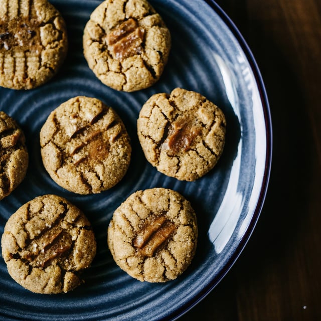 Almond Flour Peanut Butter Cookies