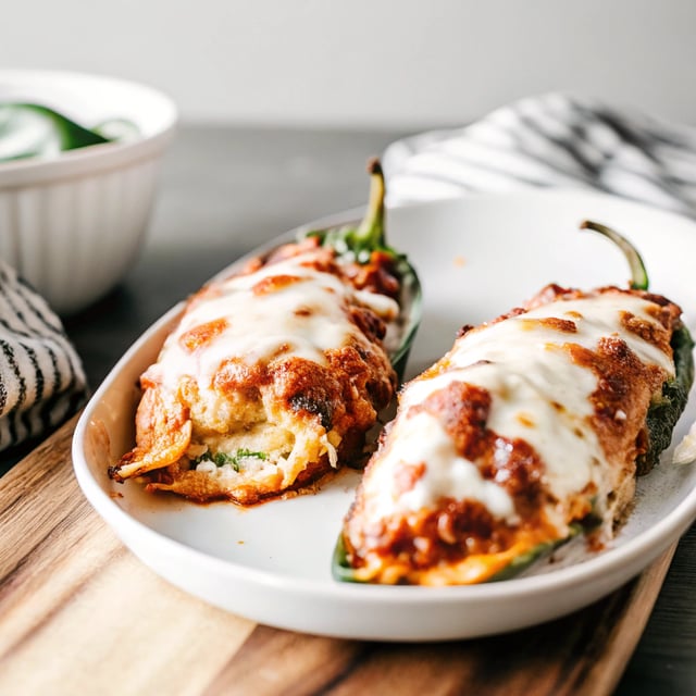 Baked Gluten-Free Hatch Chiles Rellenos