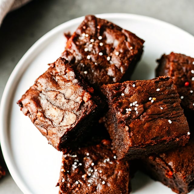 Chai-Spiced Cacao Nib Brownies (Gluten-Free)