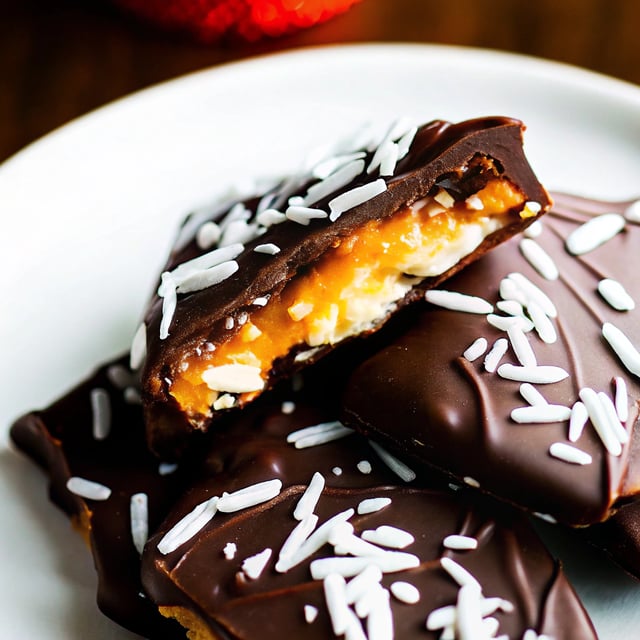 Chocolate Coconut Sugar Toffee Candy