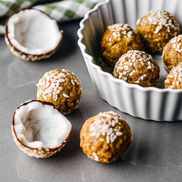 Coconut Bliss Balls (Vegan, Nut-Free)