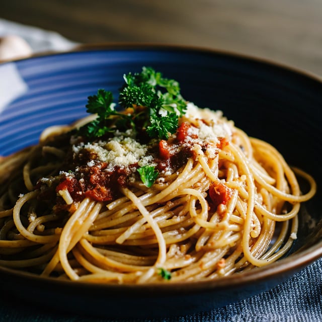 Creamy and Spicy Harissa Pasta