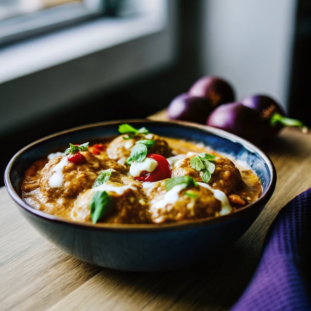 Creamy Aubergine (Eggplant) Curry