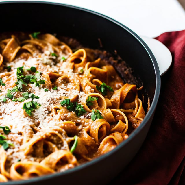 Creamy One-Pot Garlic Parmesan Pasta